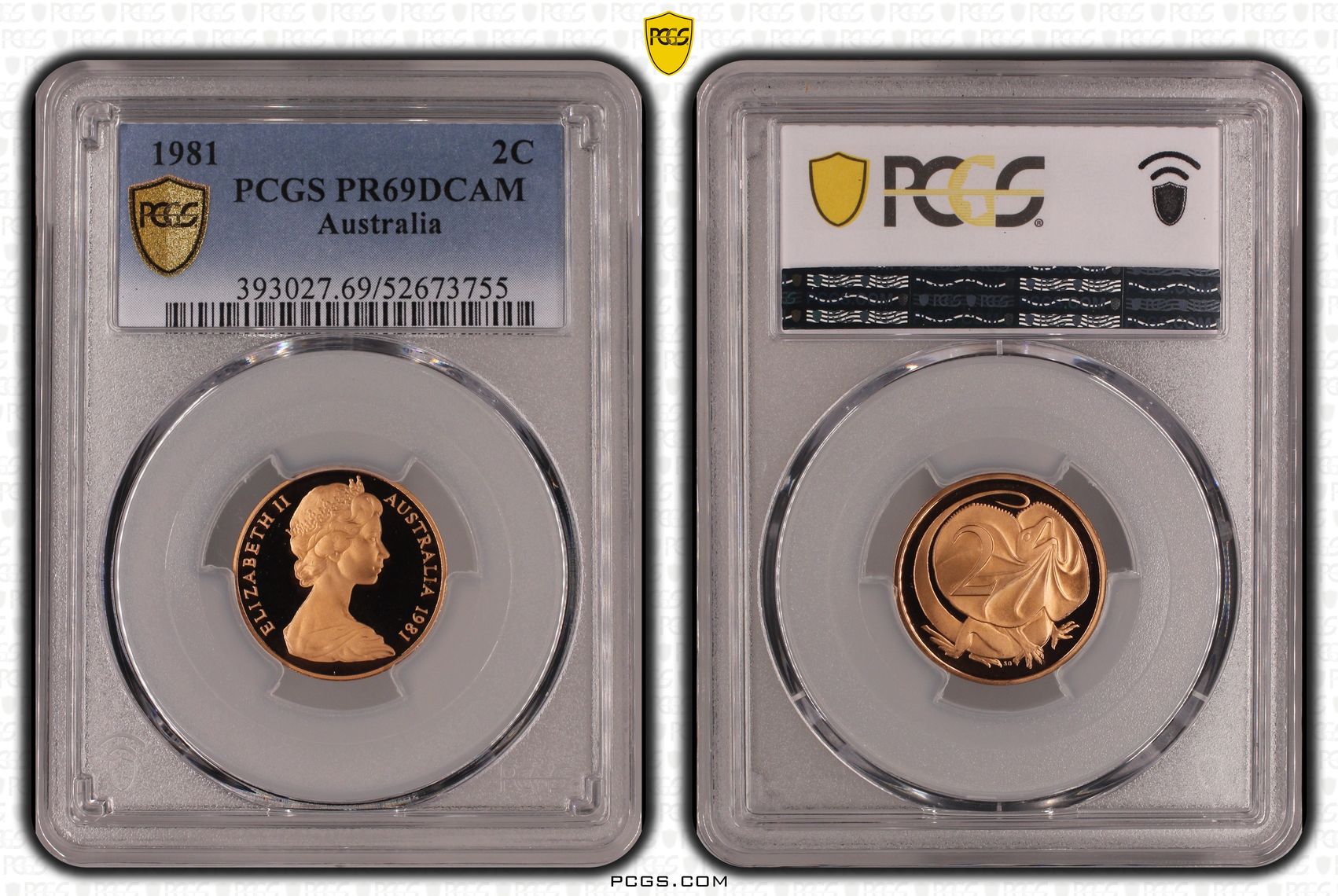 Two Cent, 1981, Pcgs Pr69dcam
