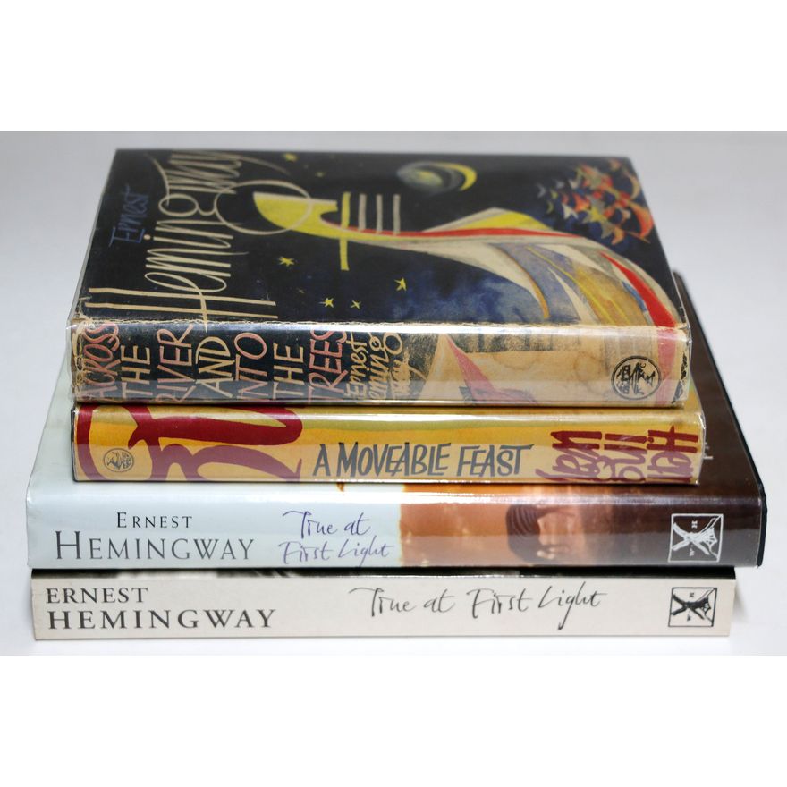 HEMINGWAY, ERNEST -  [4 first editions]