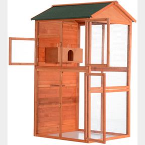 71 IN EXTRA LARGE OUTDOOR WOODEN BIRD CAGE & NESTING BOX BC5029***