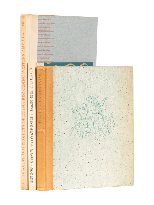 [ALLEN PRESS]. A group of 3 works from the Allen Press, comprising:
