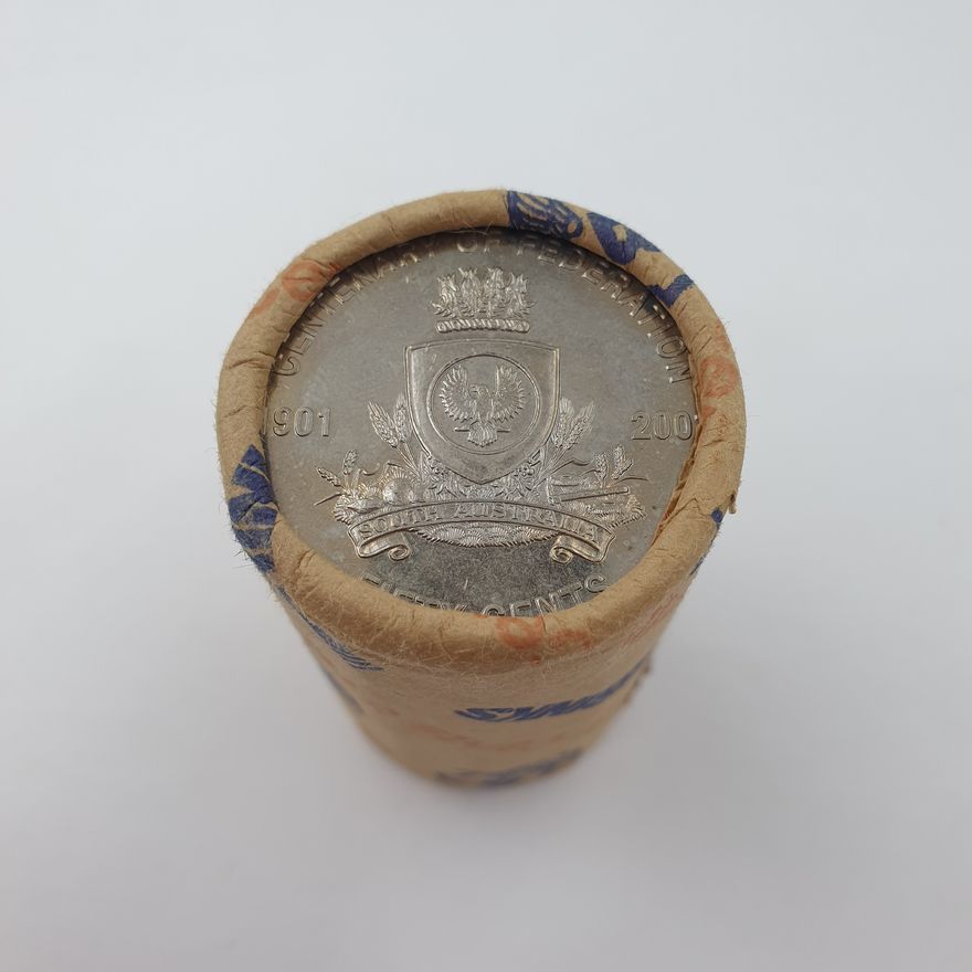 Cent. Of Federation (SA) 50c Coin Roll