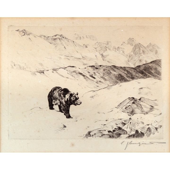 Carl Rungius (1869-1959), An Old Prospector