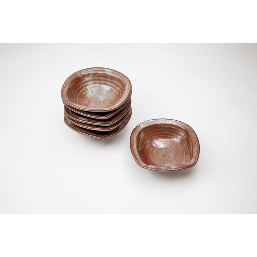 Mirek Smisek - Set of six small footed bowls