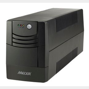 Mecer 2000VA (2000VA/1200W) Line Interactive/Off Line UPS Black|