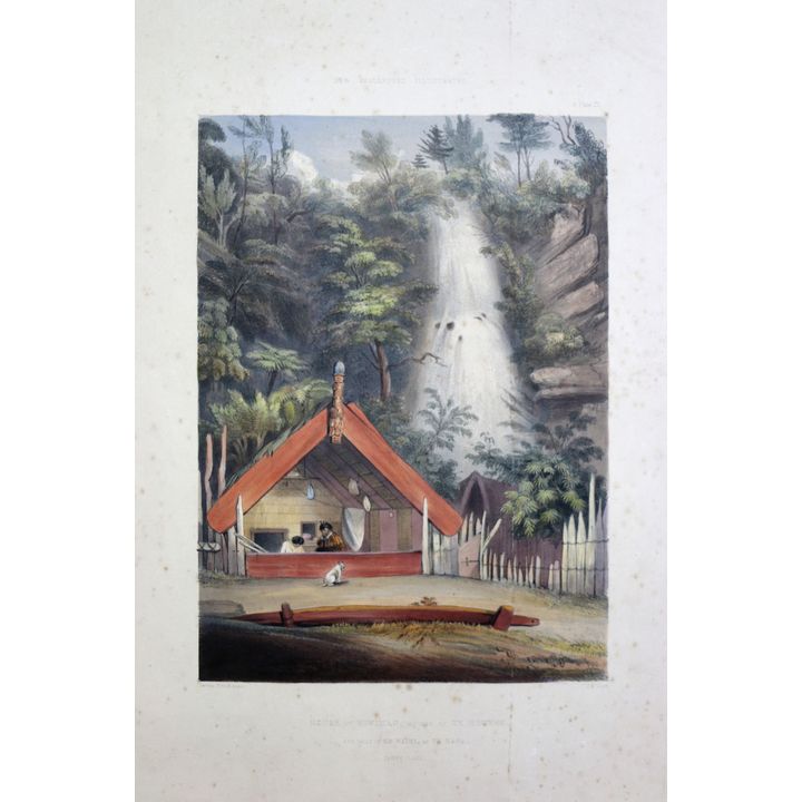 ANGAS, GEORGE FRENCH - [3 original lithographs] - NEW ZEALANDER'S ILLUSTRATED
