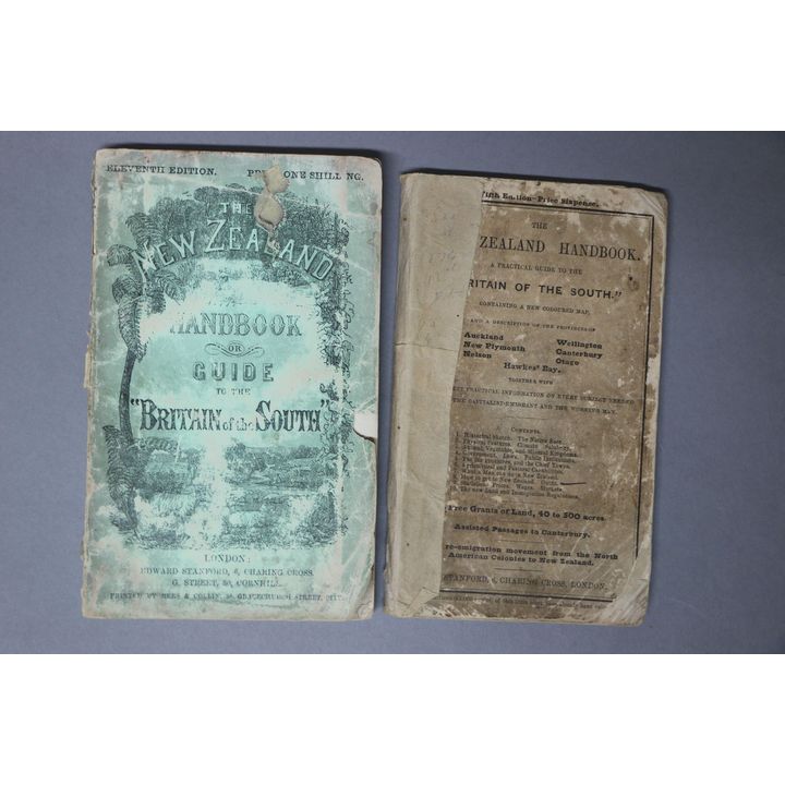 HURSTHOUSE, CHARLES [4 issues] - The New Zealand ‘Emigrant’s Bradshaw’