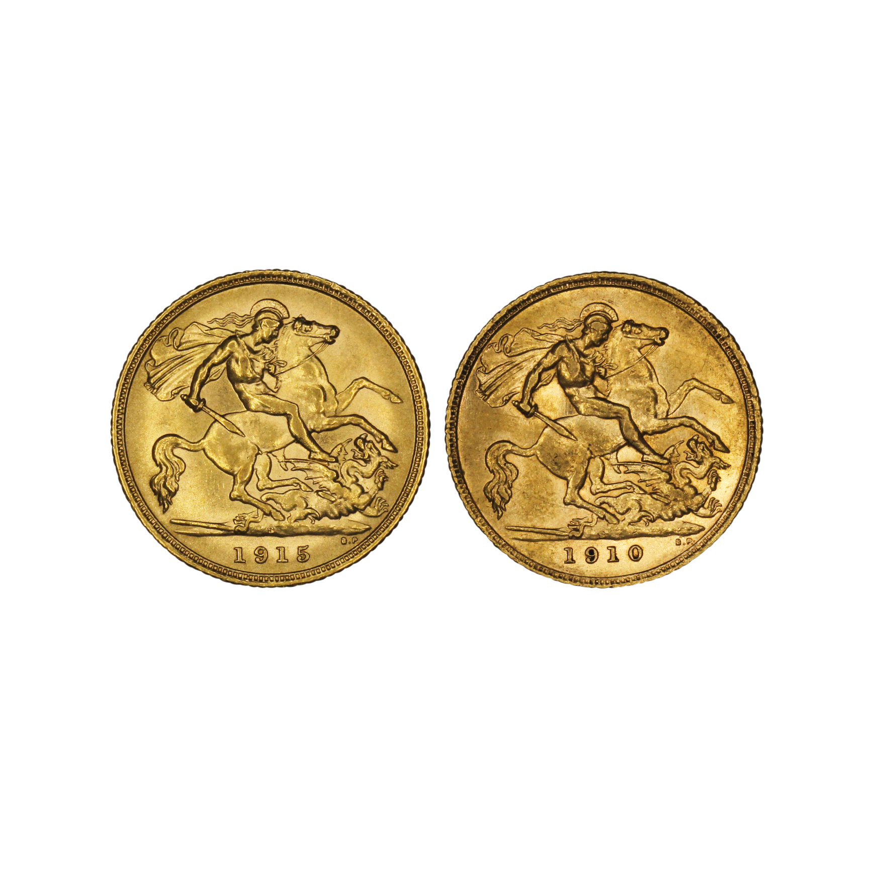 1252. · Group, George V, Half Sovereign, EF