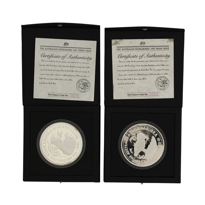Sets, Elizabeth II, Ten Ounces, FDC