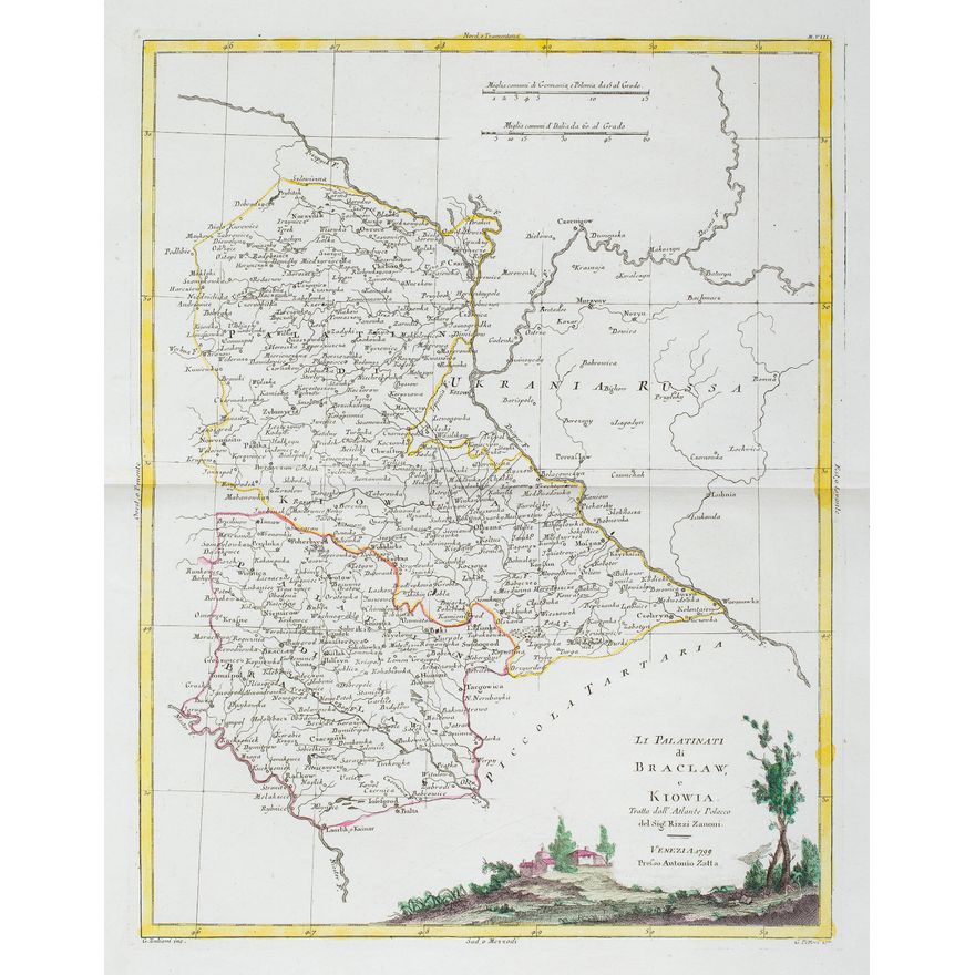 Giovanni Antonio Rizzi-Zannoni | Li Palatinati di Braclaw, e Kiowia