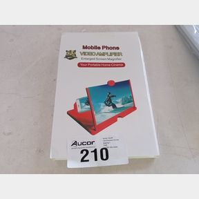 MOBILE PHONE SCREEN AMPLIFIER PORTABLE SCREEN - BLACK