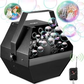 THEEFUN PROFESSIONAL WIRELESS REMOTE CONTROL AUTOMATIC BUBBLE MACHINE WITH HIGH OUTPUT, AUTOMATIC BLOWING MECHANISM FOR OUTDOOR OR