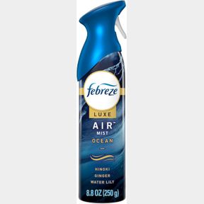 FEBREZE AIR MIST AIR FRESHENER SPRAY, ODOR-FIGHTING ROOM SPRAY, AIR FRESHENERS FOR HOME AND BATHROOM AND KITCHEN, AEROSOL CAN, OCE