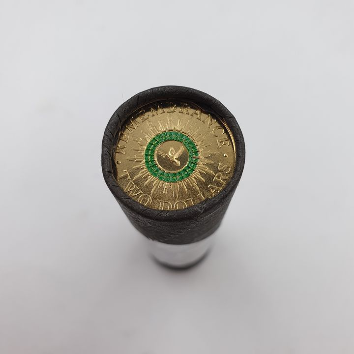 Green Dove Remembrance $2 Coin Roll