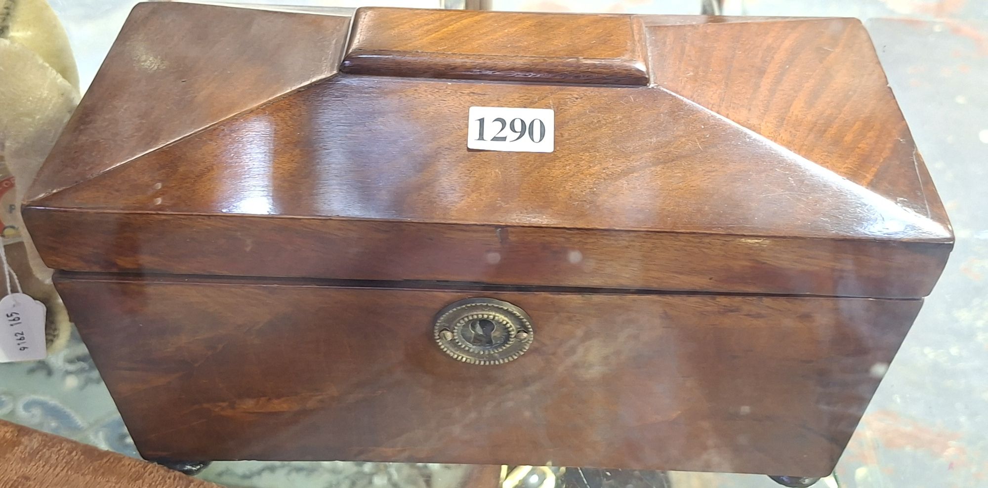 Victorian Cedar Tea Caddy