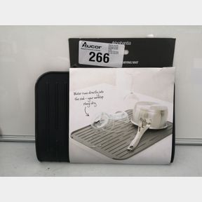 BRABANTIA - SILICONE DISH DRYING MAT - DARK GREY