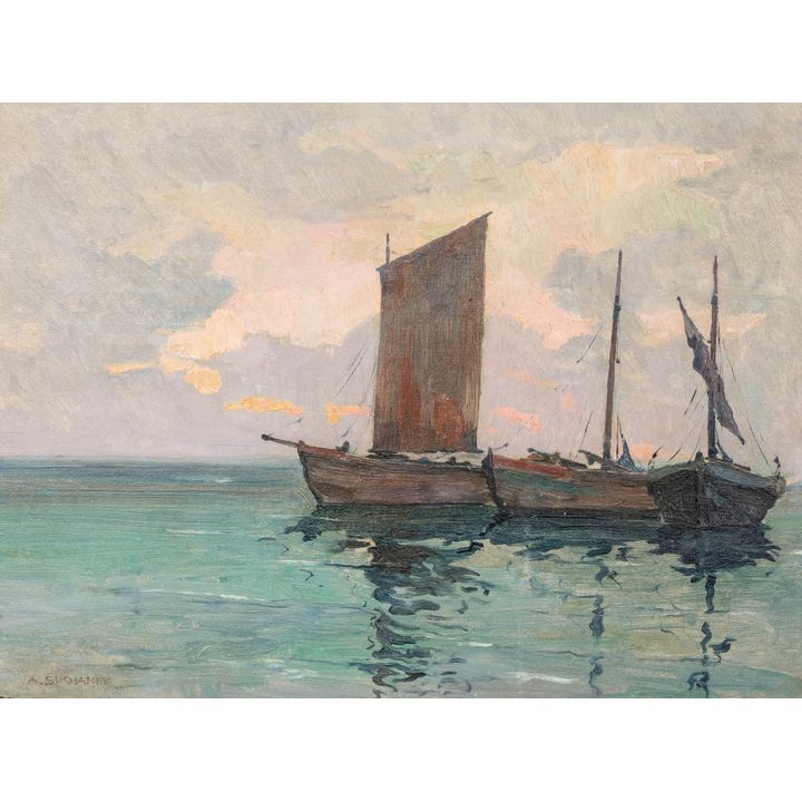 Antoni Suchanek | Łodzie, lata 30. XX wieku