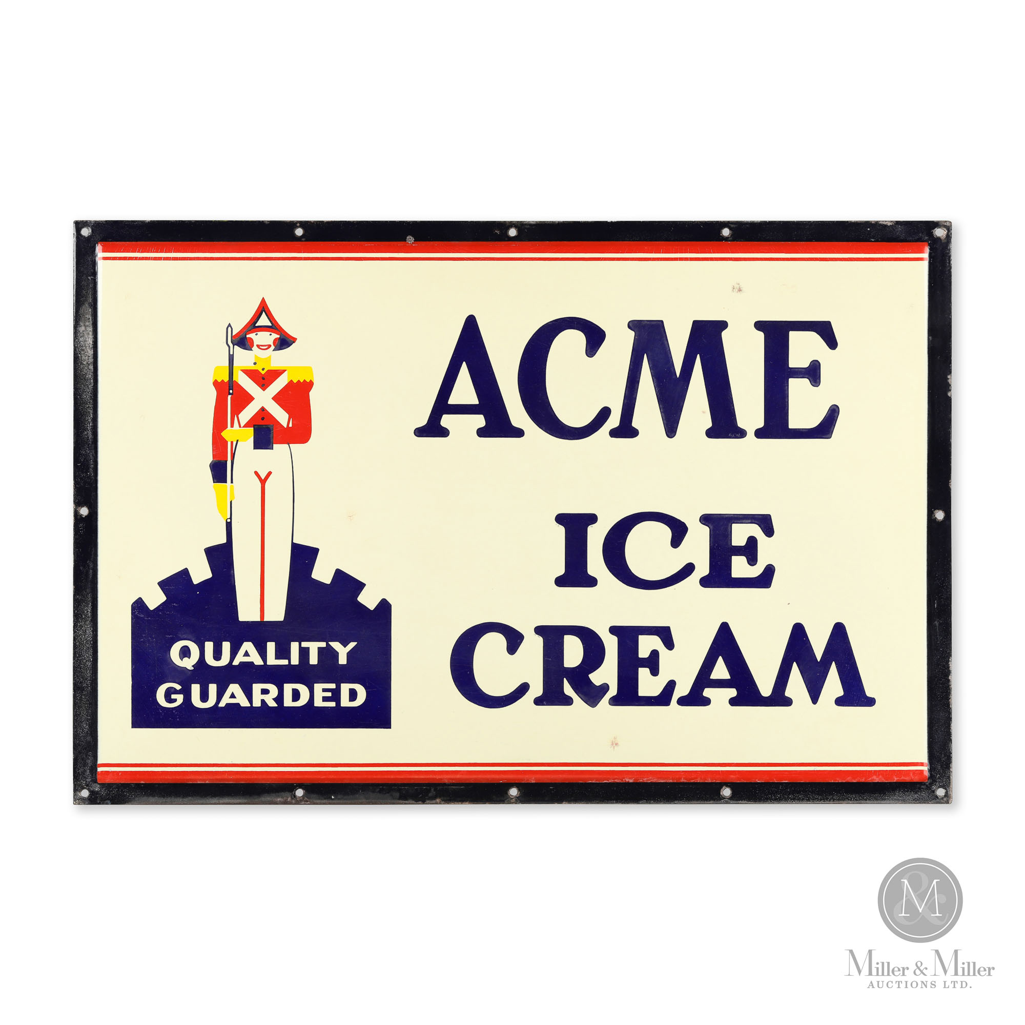 Acme Ice Cream Sign