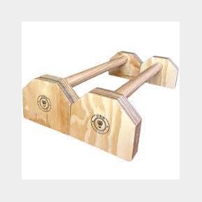 Shumani Fitness Large Parallettes - Set of 2 - Wooden - 51659/142