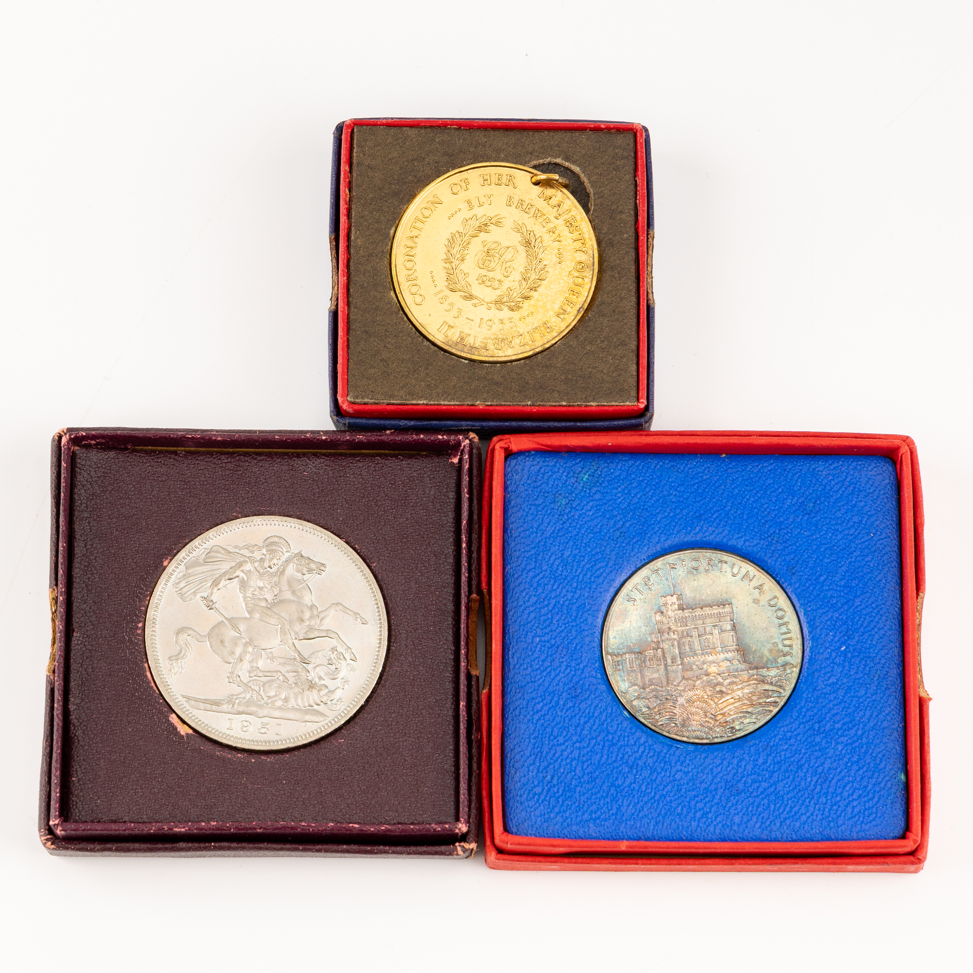 Great Britain, George V - Elizabeth II, Silver Jubilee, Festival of Britain & Coronation, 1935 - 1953, UNC - GEM