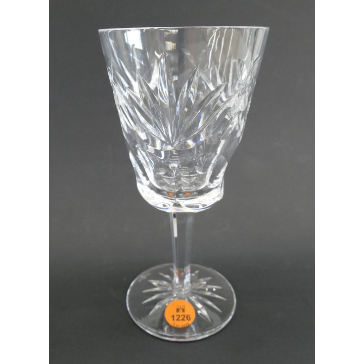 Set 7pc Waterford Ashling Goblets - 7''