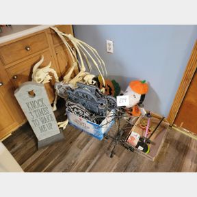 Lg. Assortment of Modern Halloween Decorations