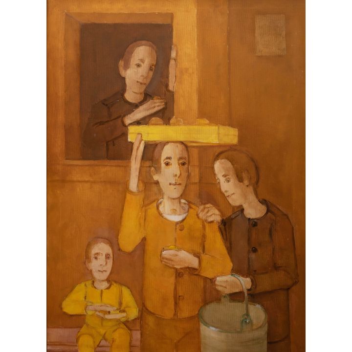 Kiejstut Bereźnicki | Chłopcy w tonacji brązowej, 2002
