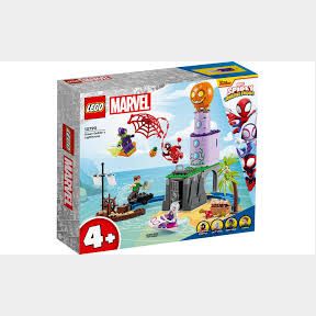 LEGO Marvel Team Spidey at Green Goblin s Lighthouse 10790 Building Toy Set (149 Pieces) - 51748/20815 AS B3 (S3)