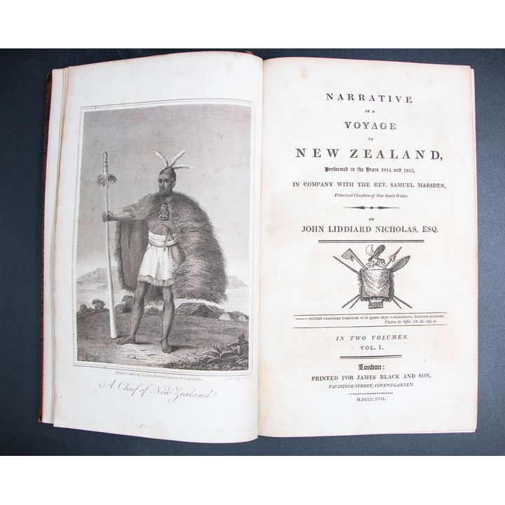 John Liddiard Nicholas 'Narrative of a Voyage to New Zealand, performed in the years 1814 and 1815'