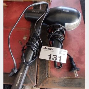LIFESTYLE HAIR DRYER PLUS REMINGTON HAIR STRAIGHTENER