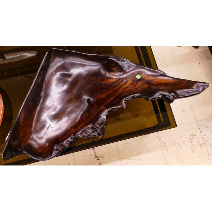 Natural Hardwood Burl Centerpiece Bowl- 34''