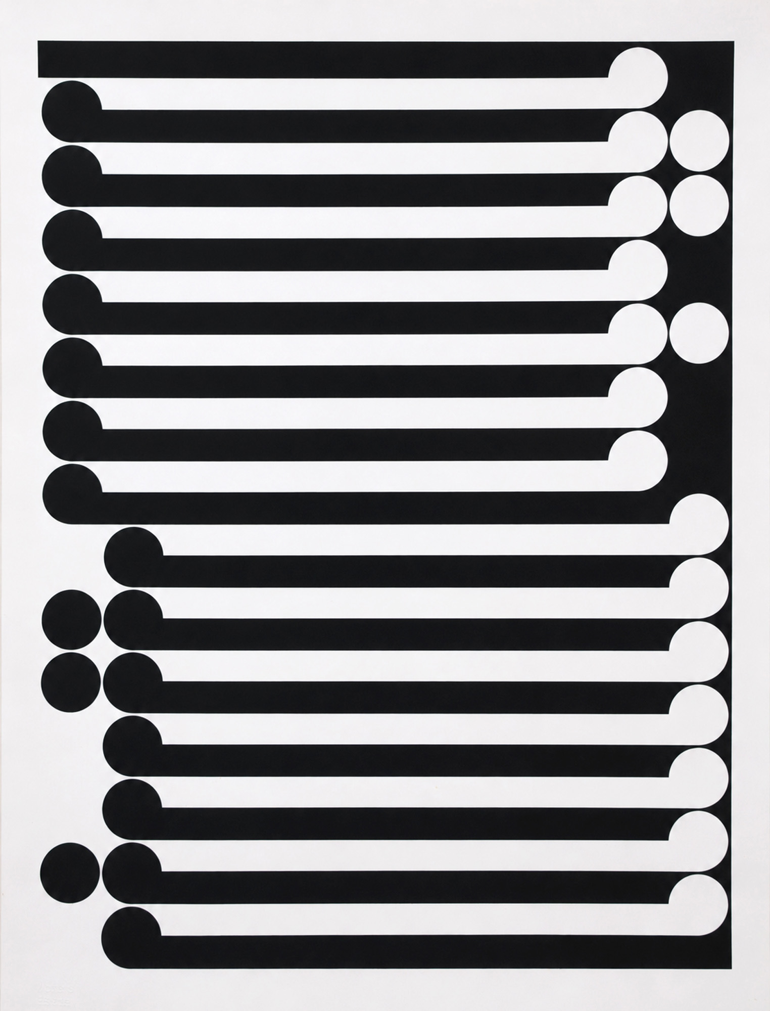 Gordon Walters 'Untitled (1978)' — sold at auction in New Zealand for $4,000