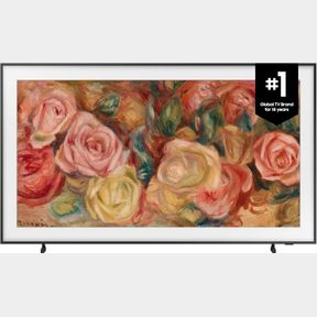 SAMSUNG 43-INCH QLED THE FRAME LS03D SERIES, QUANTUM PROCESSOR 4K, ART MODE, ANTI-REFLECTION MATTE DISPLAY, WALL MOUNT INCLUDED, S