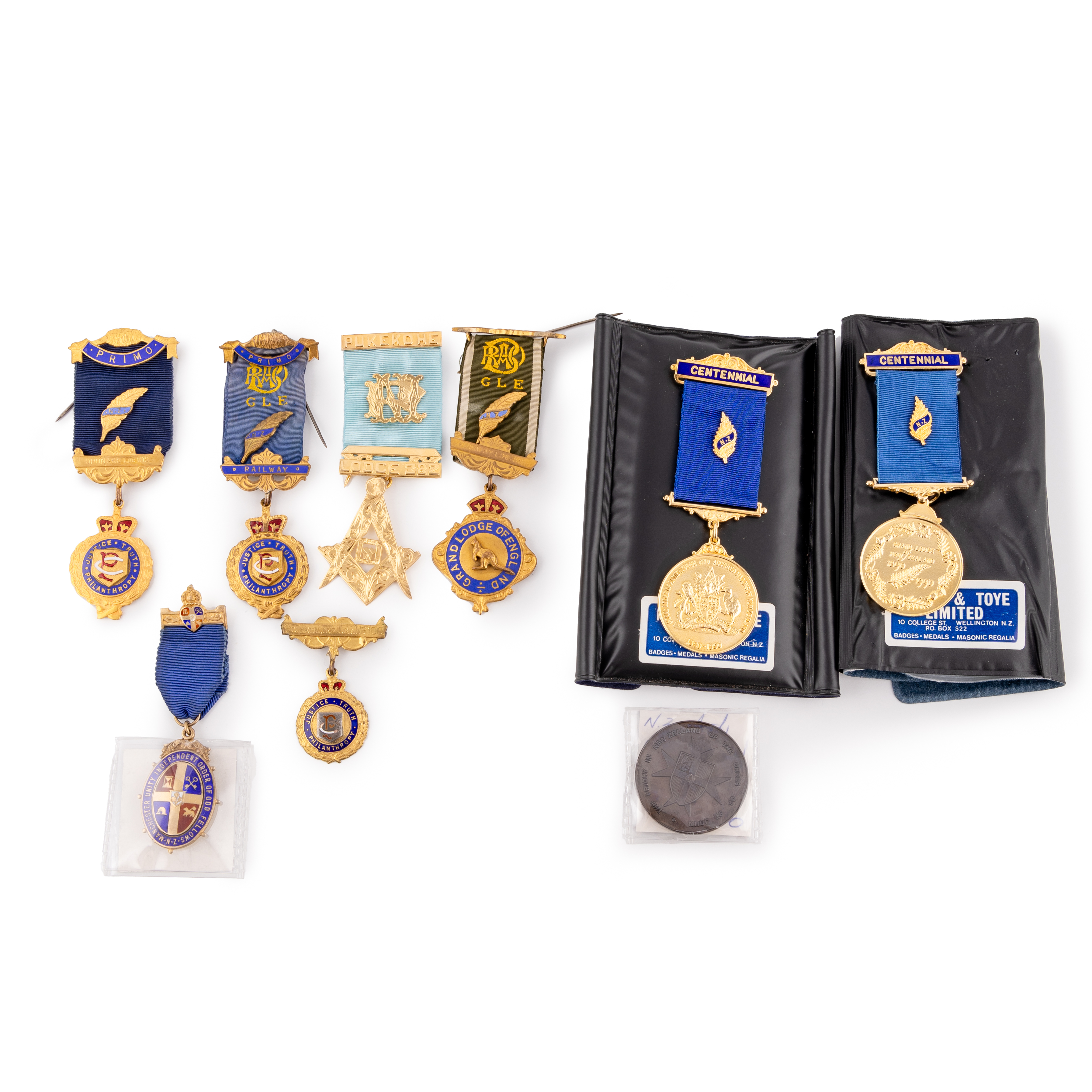 New Zealand, Masonic, 1900s, EF - UNC
