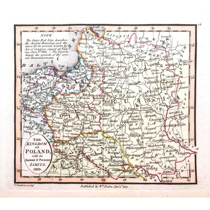 D. Henwood | The Kingdom of Poland with its ancient and present limits