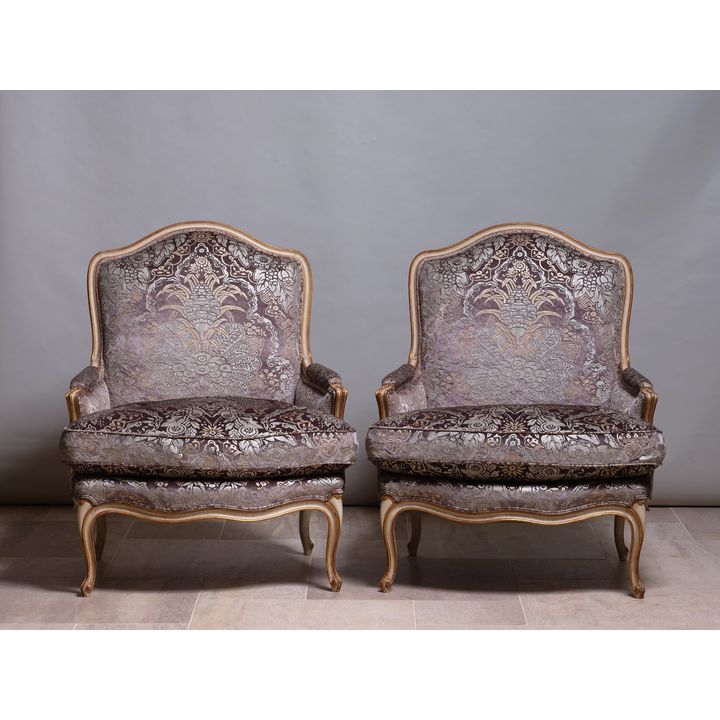 A pair of very elegant Bergère style chairs