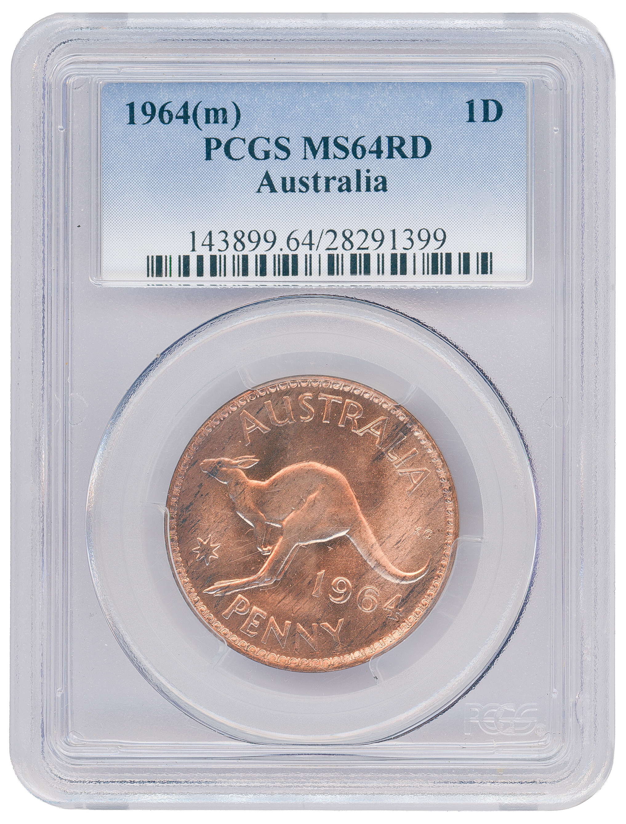 88 · Penny, 1964, PCGS MS64RD