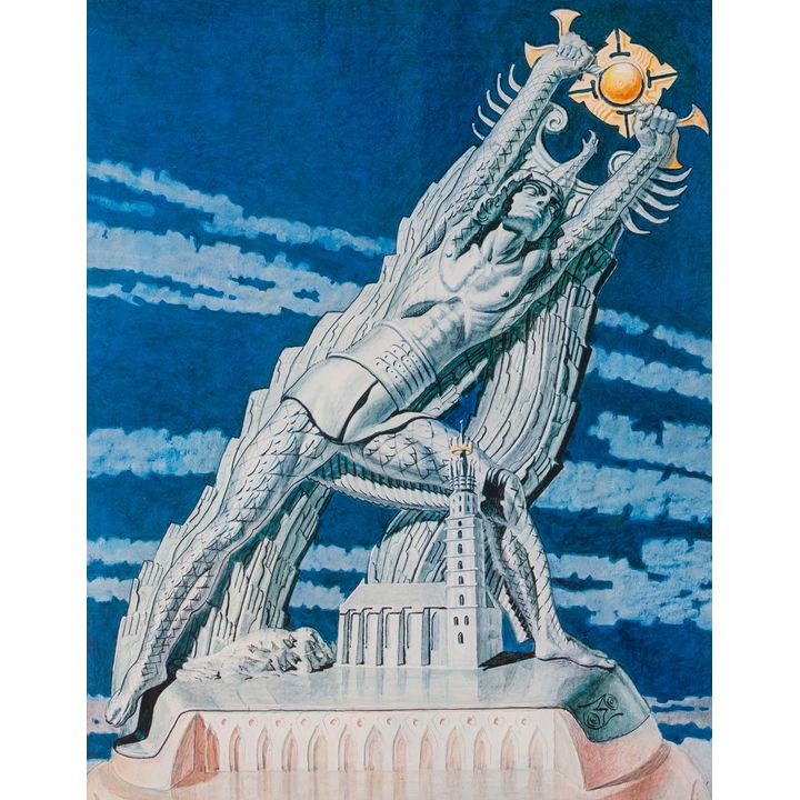 Stanisław Szukalski | Pomnik Kopernika, 1973 r.