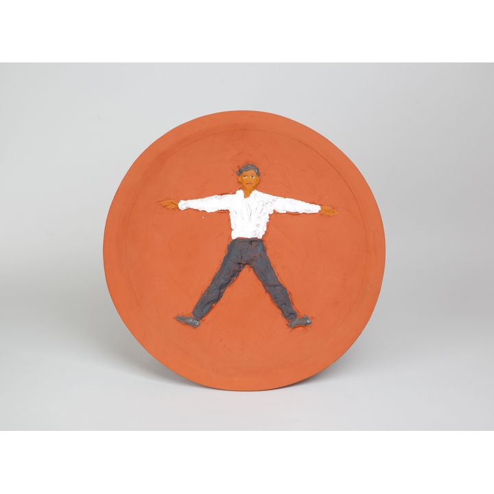 Stephan Balkenhol Untitled (Teller) 2008