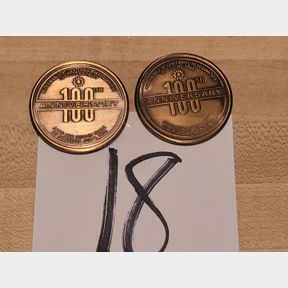 Pair of Independence KS. 100 Year Anniversary Coins
