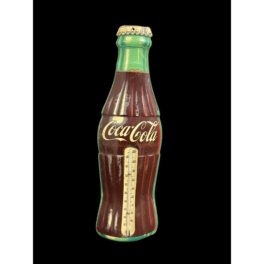 Robertson Coca Cola Coke Tin Metal Soda Thermometer