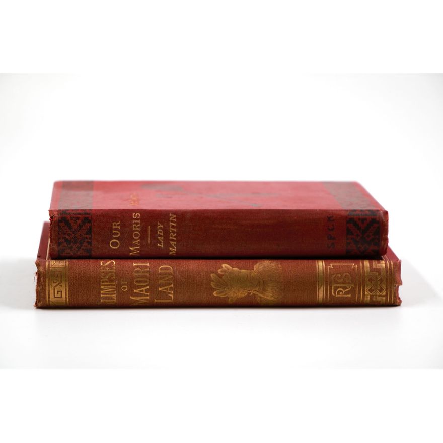 BUTLER, ANNIE R.   [2 titles] - Glimpses of Māori Land.