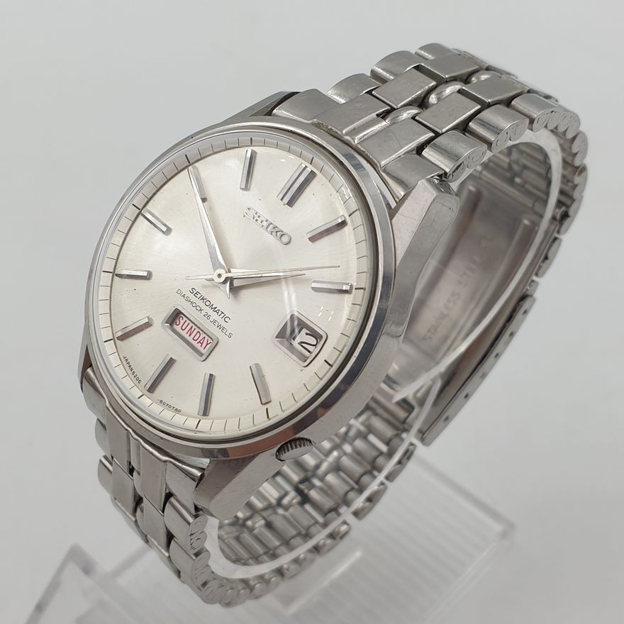 Seiko 6206-8040 Seikomatic Men's Day-Date Watch C1967