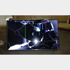 Hisense 65" A6G UHD Smart TV with HDR & Bluetooth-NO LEGS, SCREEN CRACKED, NO TV MANUAL & NO BOX51484/146