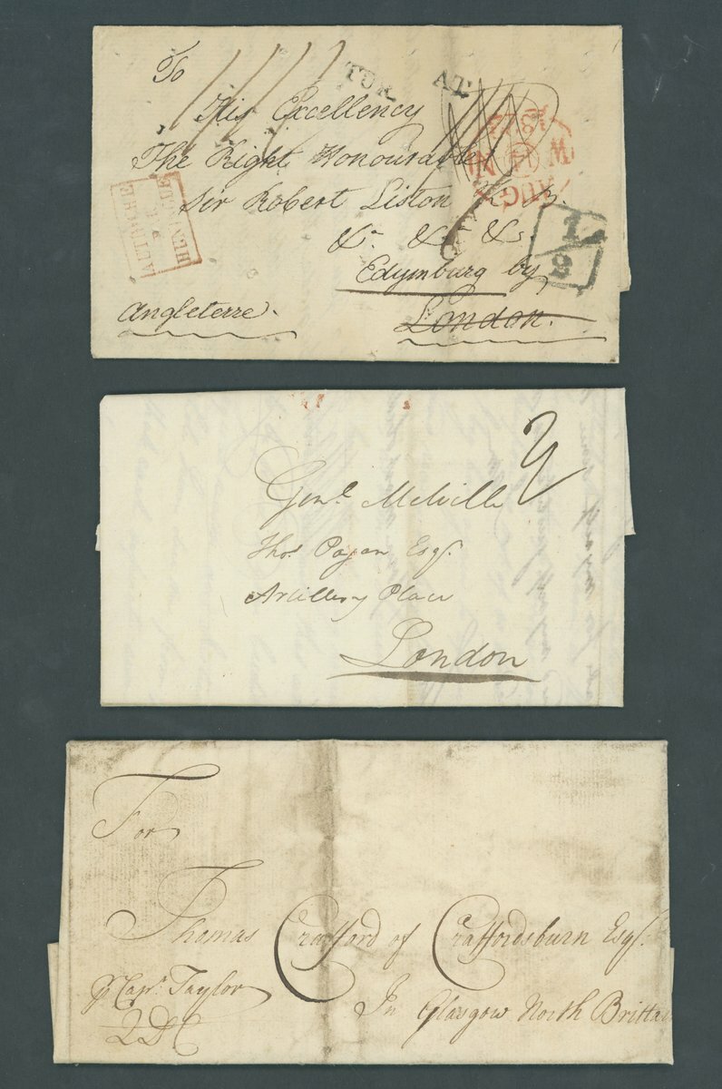 Collections and Ranges Maritime Postal History Ship letters group (19 ...
