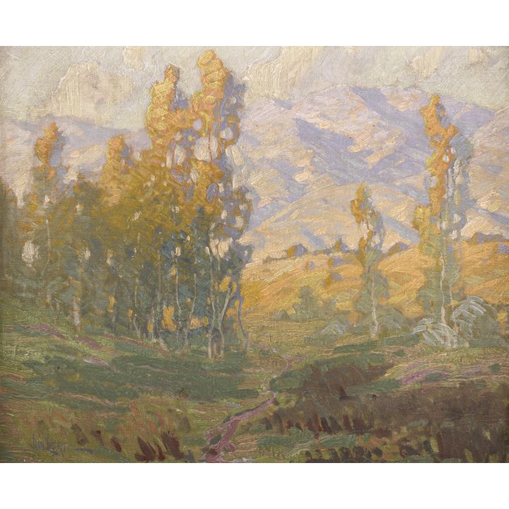 Paul Lauritz ''Afternoon Shadows'' Oil