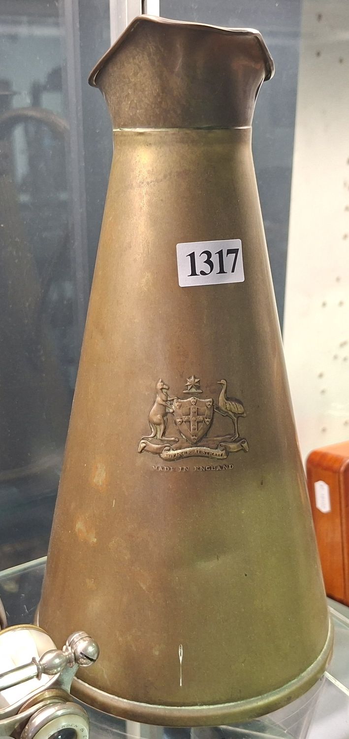 Brass Advance Australia Jug