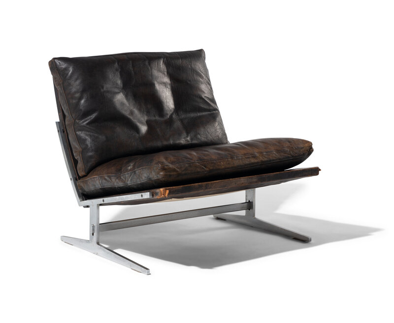 Jørgen Kastholm & Preben Fabricius
(Danish, 1931-2007 | 1931-1984)
Easy Chair, model BO-561, c. 1960 Bo-Ex, Denmark