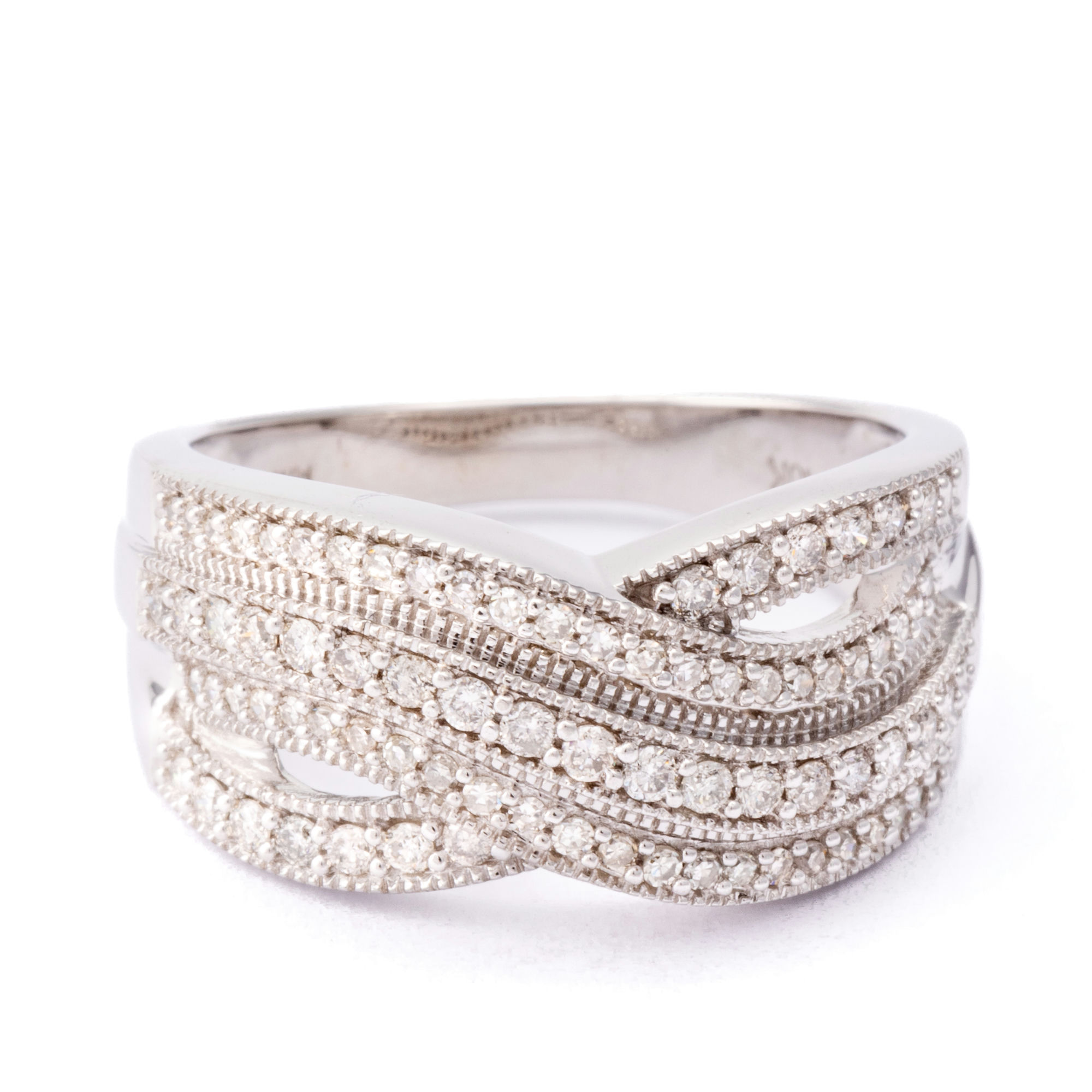 Diamond Ring 10ct Gold,