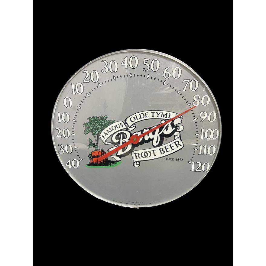 Barq's Root Beer Soda Country Store Thermometer