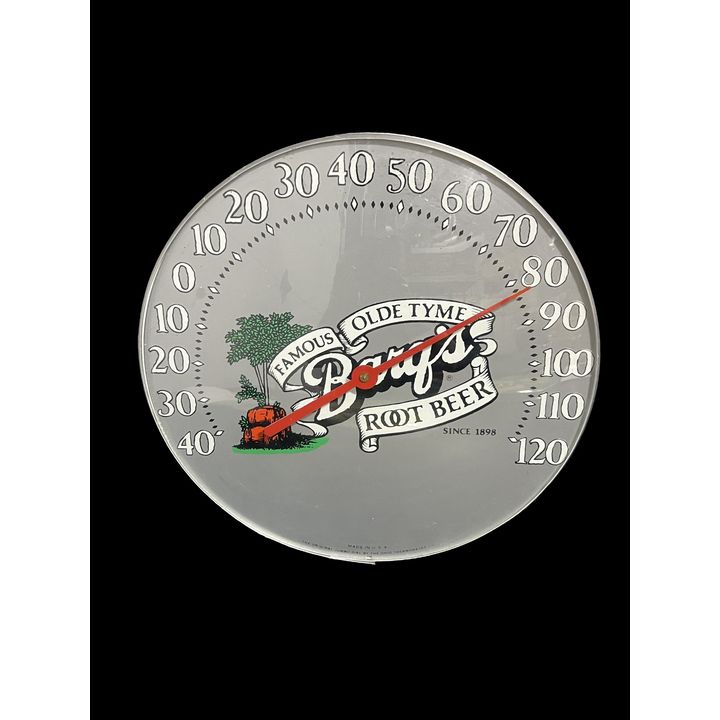 Barq's Root Beer Soda Country Store Thermometer